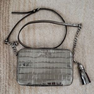 Michael Kors Pewter Crossbody
